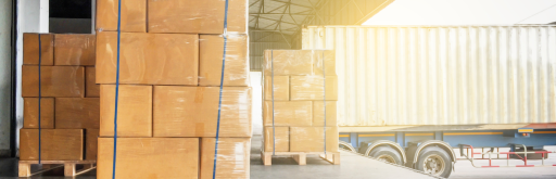 LTL shipping preparation in warehouse